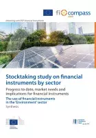 The use of financial instruments in the ‘Environment’ sector