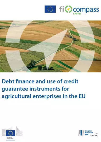 Debt finance and use of credit guarantee instruments for agricultural enterprises in the EU