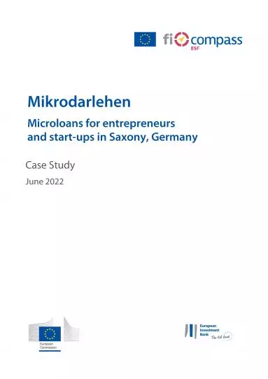 Mikrodarlehen - Microloans for entrepreneurs and start-ups in Saxony, Germany