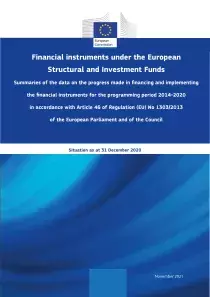 Summaries of the data on the progress made in financial instruments – Situation as at 31 December 2020