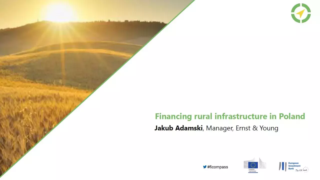 Financing rural infrastructure in Poland