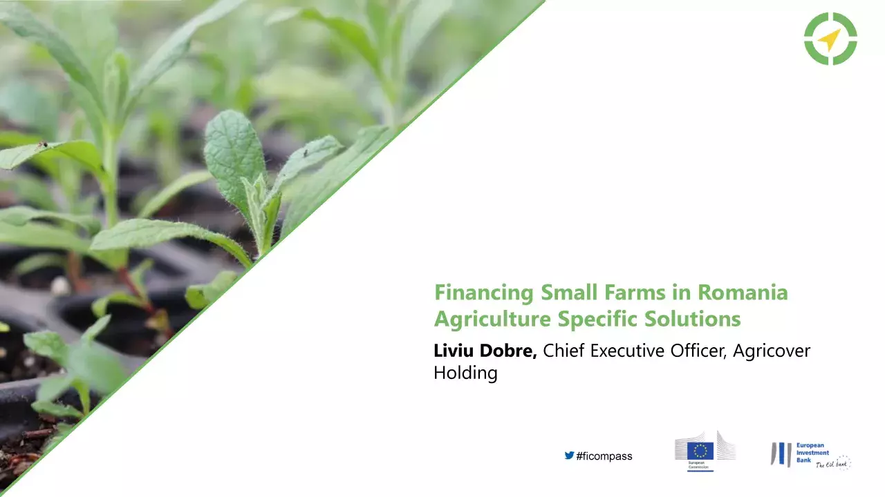 Financing small farms in Romania
