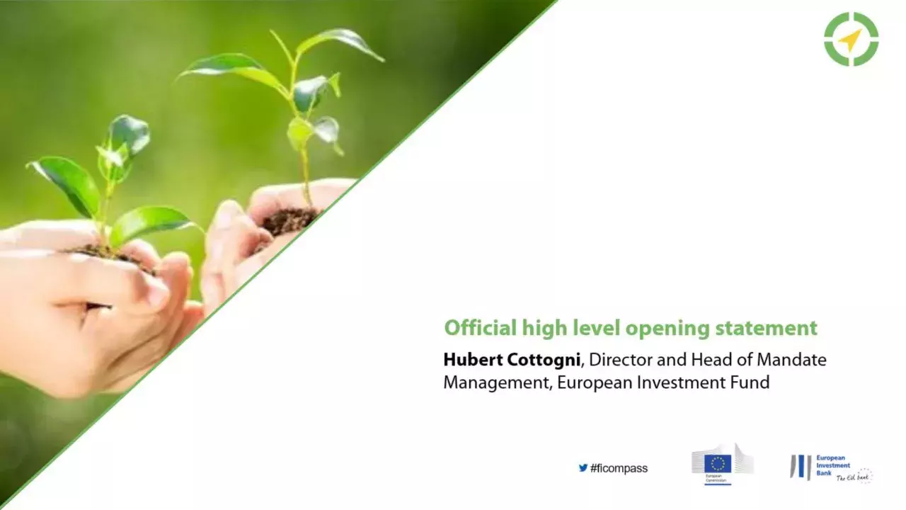 Official high-level opening statement