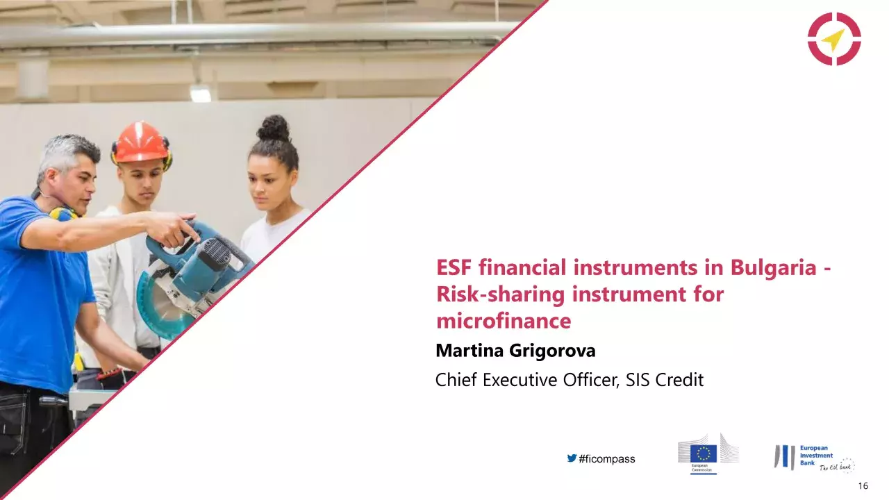ESF financial instruments in Bulgaria – Risk-sharing instrument for microfinance