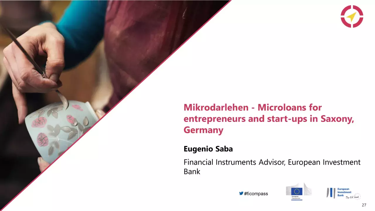 Mikrodarlehen – Microloans for entrepreneurs and start-ups in Saxony, Germany