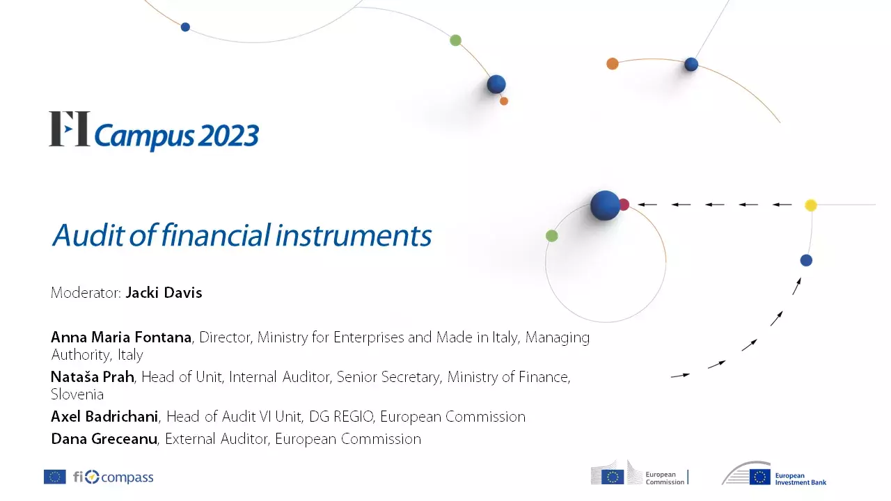 Audit of financial instruments