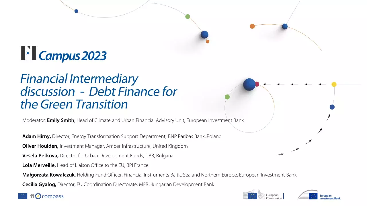 Financial intermediary roundtable discussion on debt finance for the green transition – financing the Green Deal through financial instruments
