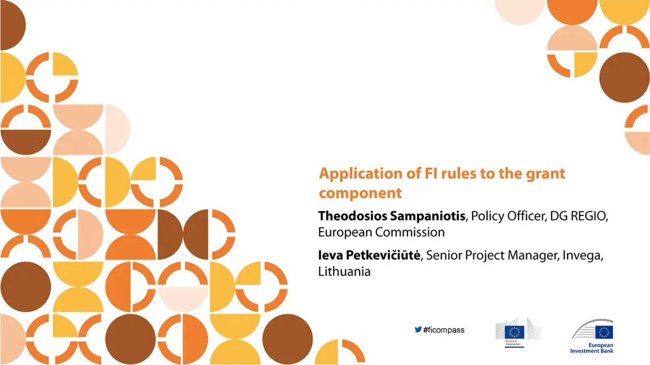 Application of FI rules to the grant component