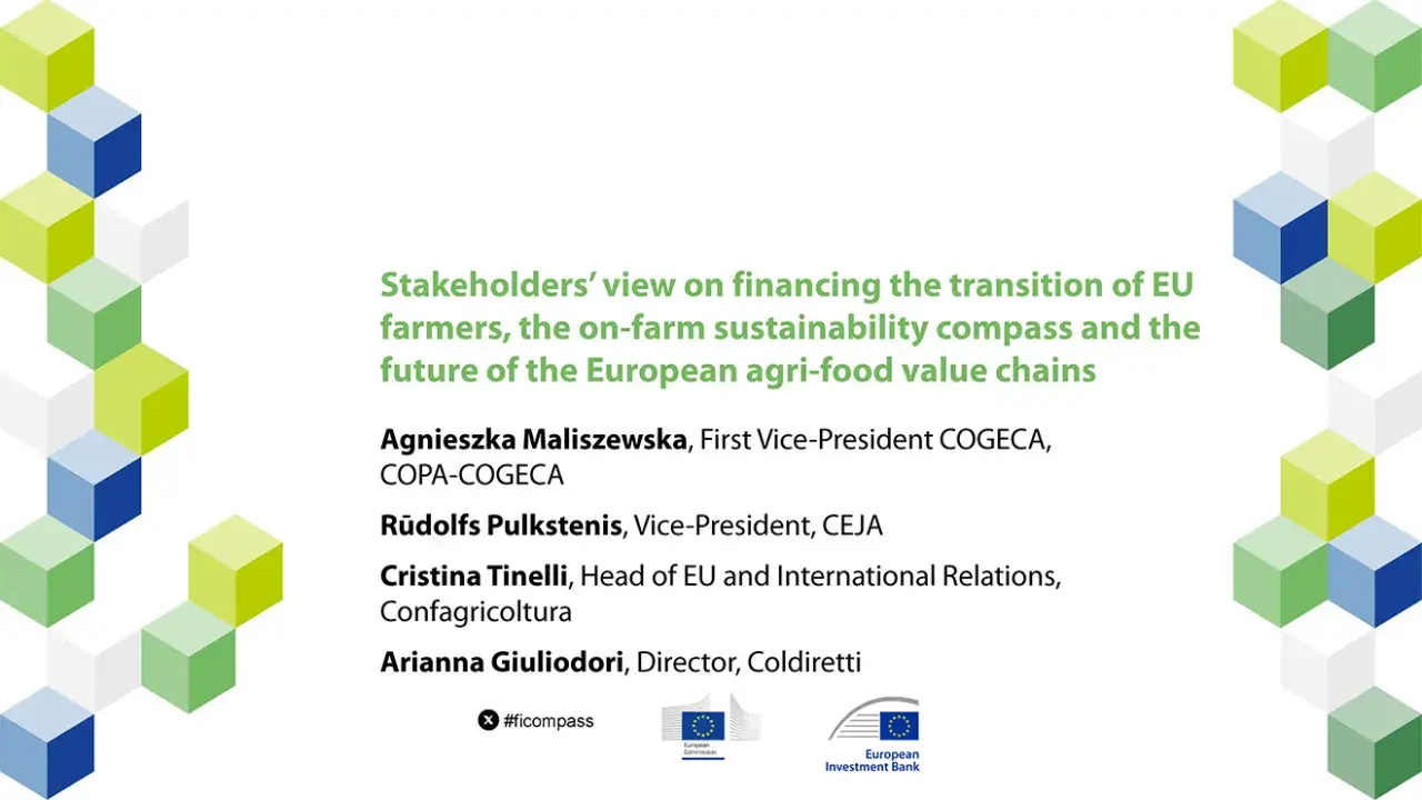 Stakeholders’ view on financing the transition of EU farmers, the on-farm sustainability compass and the future of European agri-food value chains