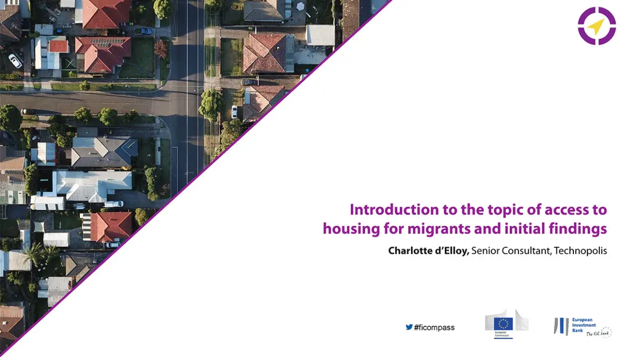 Session 2- Introduction to the topic of access to housing for migrants and initial findings