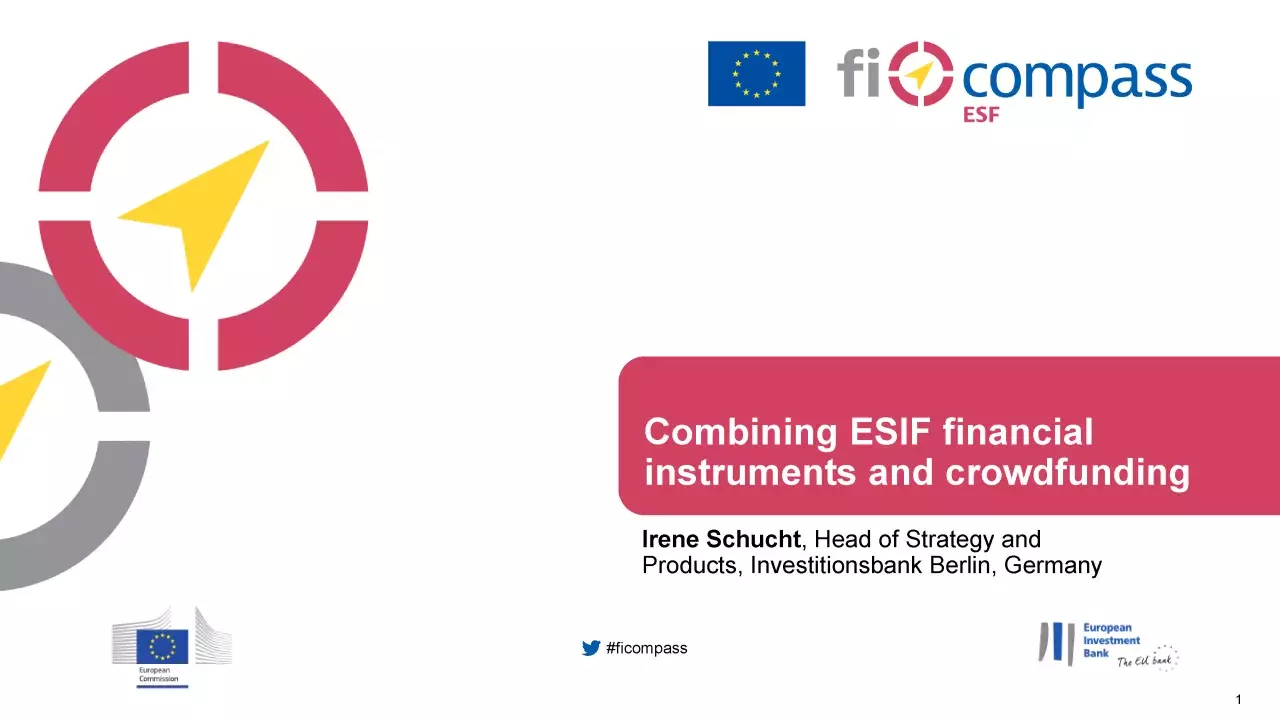 Combining ESIF financial instruments and crowdfunding