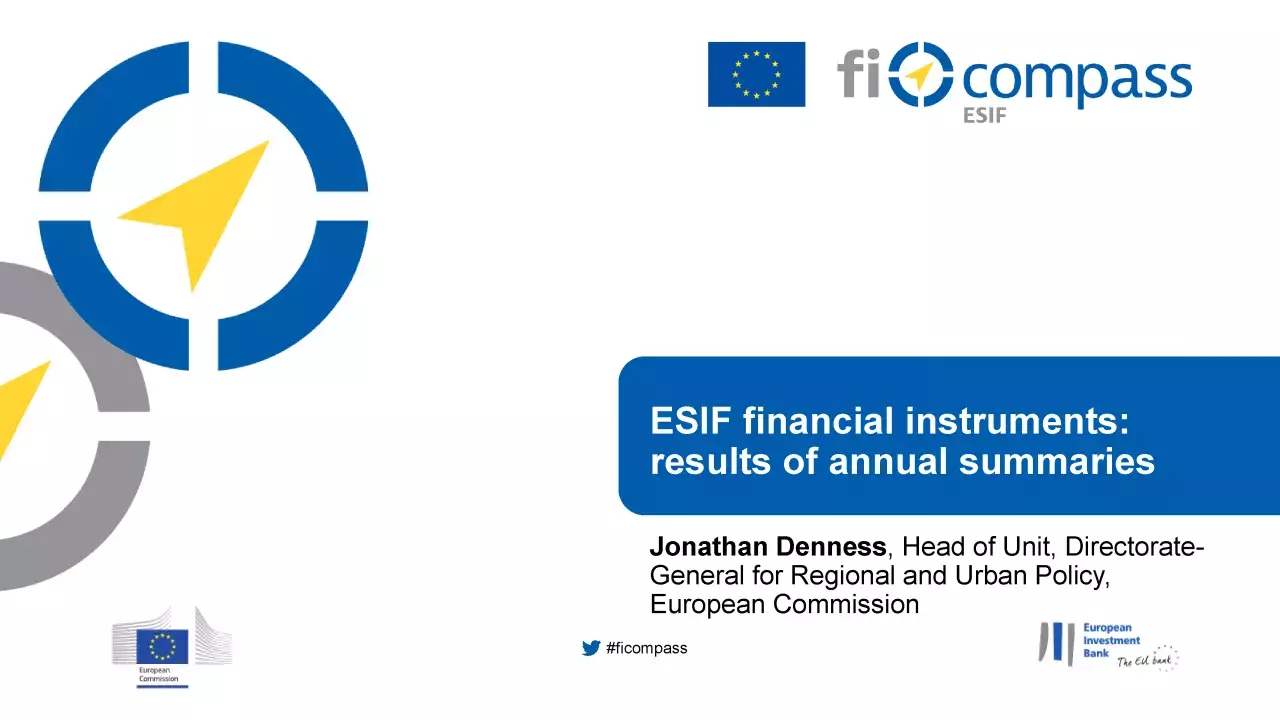 ESIF financial instruments: results of annual summaries