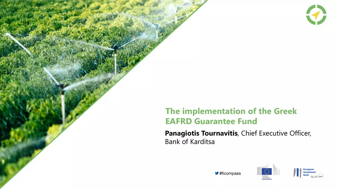 The implementation of the Greek EAFRD Guarantee Fund