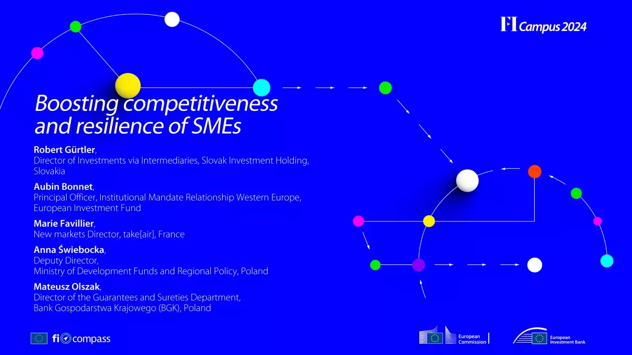 Boosting competitiveness and resilience of SMEs