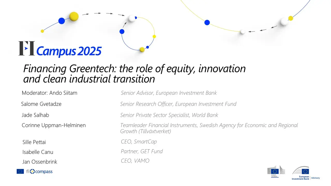 Financing Greentech: the role of equity, innovation and clean industrial transition