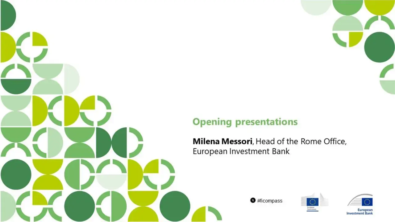 Opening presentation - Milena Messori