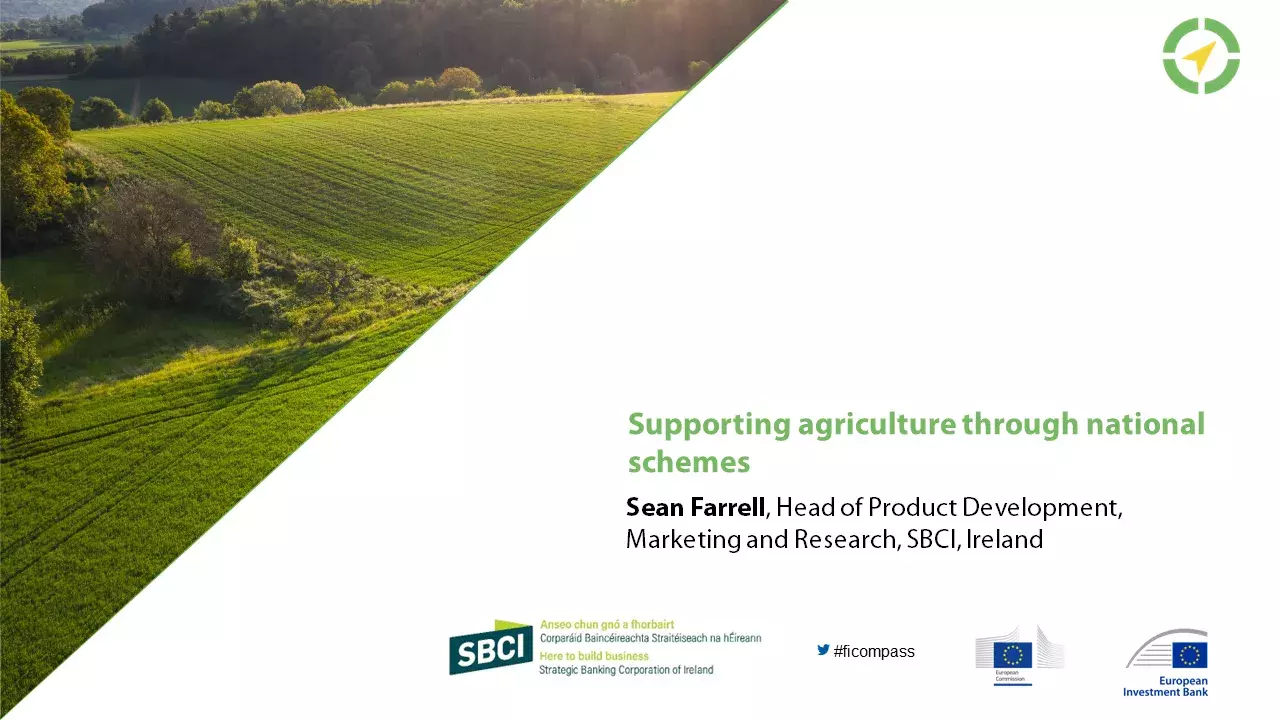 Supporting agriculture through national schemes