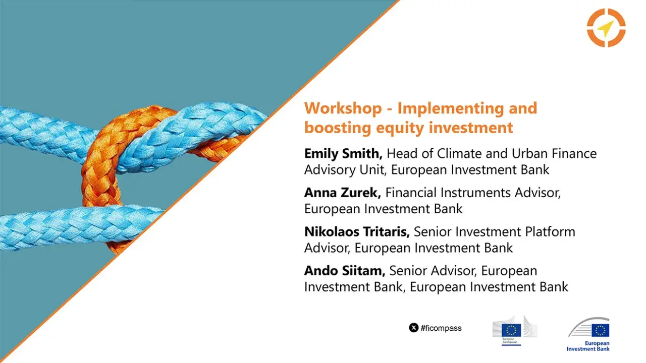Workshop - Implementing and boosting equity investment