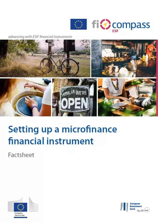 Setting up a microfinance financial instrument