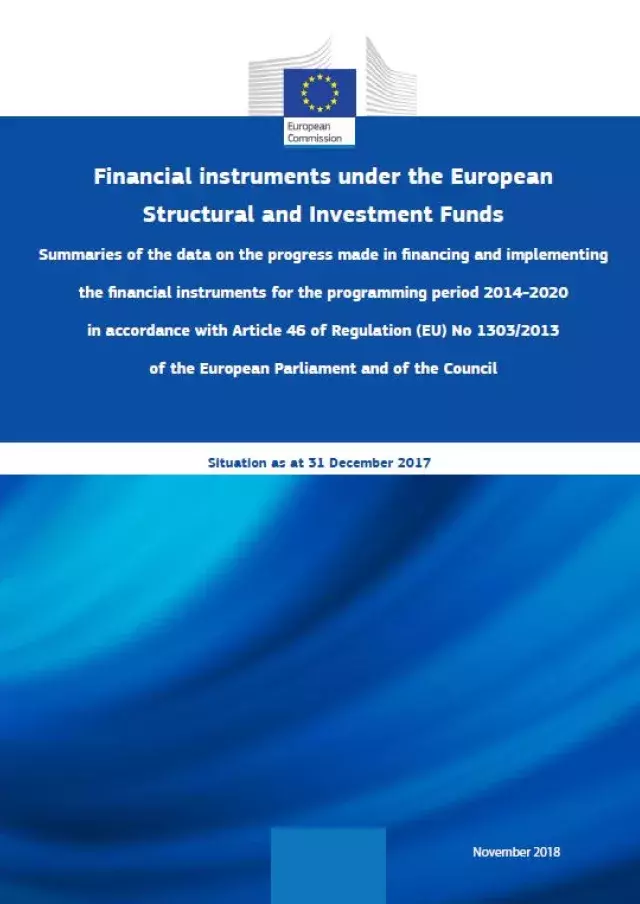 Financial instruments under the European Structural and Investment Funds