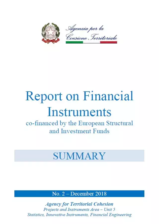 Report on Financial Instruments co-financed by the European Structural and Investment Funds Report on Financial Instruments co-financed by the European Structural and Investment Funds