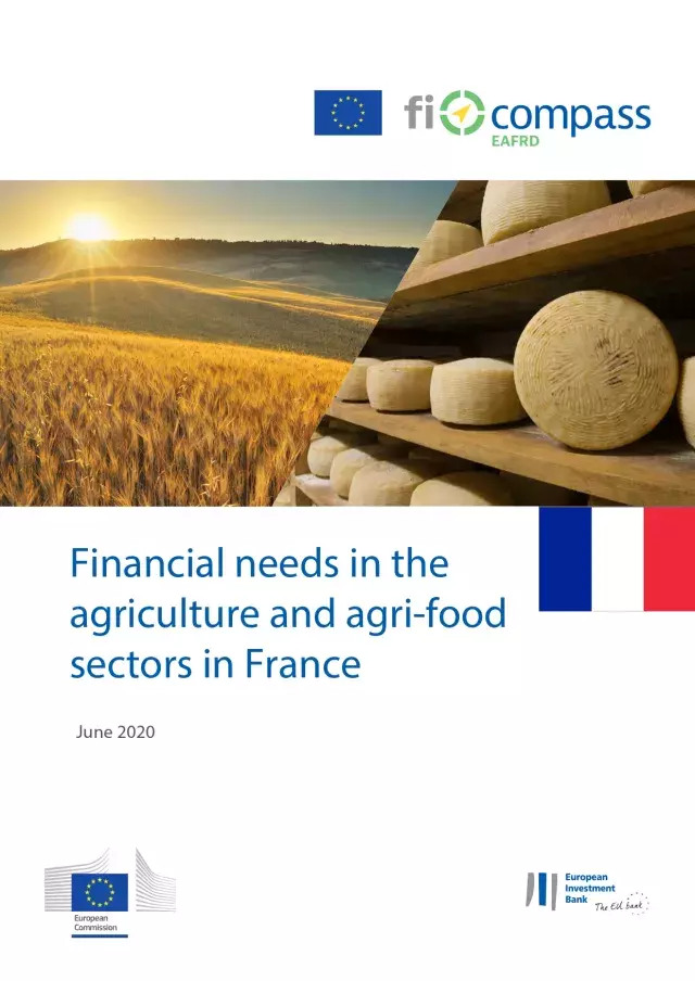 Financial needs in the agriculture and agri-food sectors in France