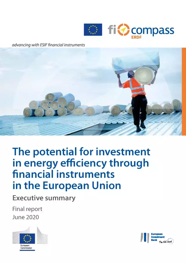 The potential for investment in energy efficiency through financial instruments in the European Union - Executive summary The potential for investment in energy efficiency through financial instruments in the European Union - Executive summary
