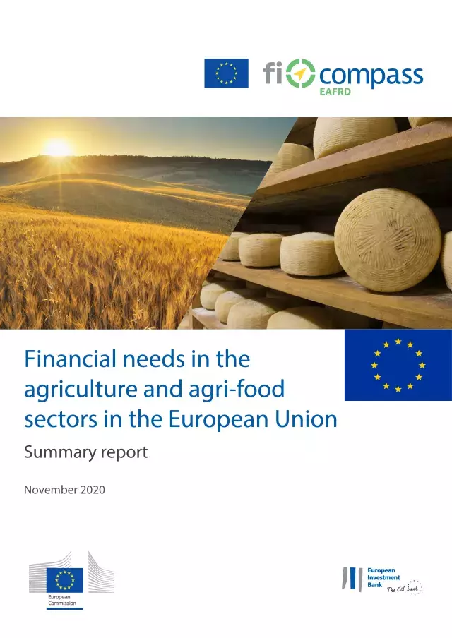 Financial needs in agriculture and agri-food sectors in 24 EU Member States Financial needs in agriculture and agri-food sectors in 24 EU Member States