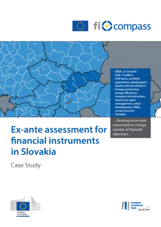 Ex-ante assessment for financial instruments in Slovakia