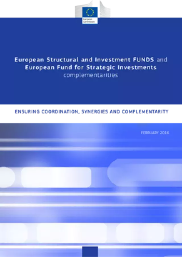 Guidelines on combining European Structural and Investment Funds with the EFSI