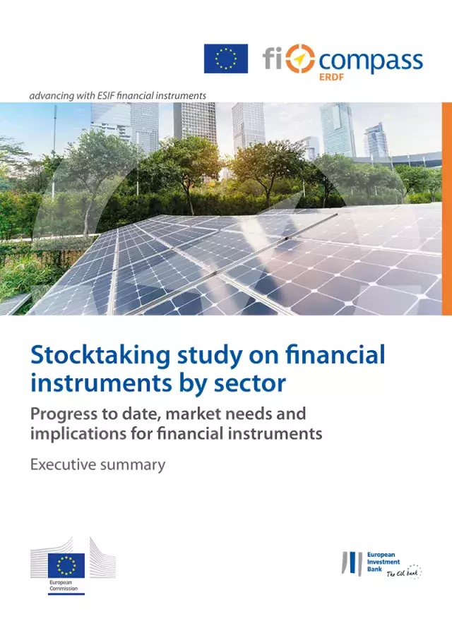 Stocktaking study on financial instruments by sector - Executive summary Stocktaking study on financial instruments by sector - Executive summary