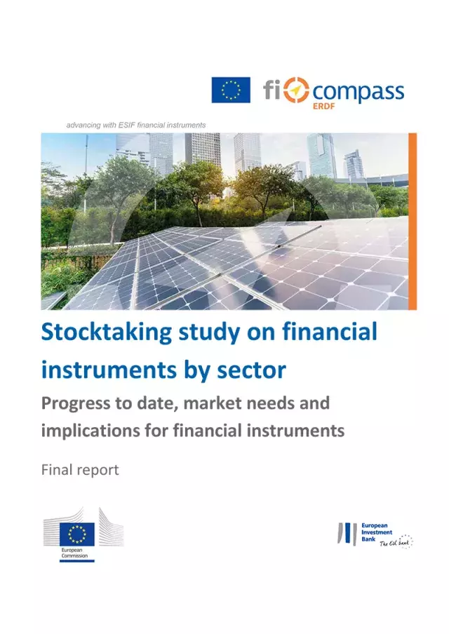 Stocktaking study on financial instruments by sector - Final report Stocktaking study on financial instruments by sector - Final report