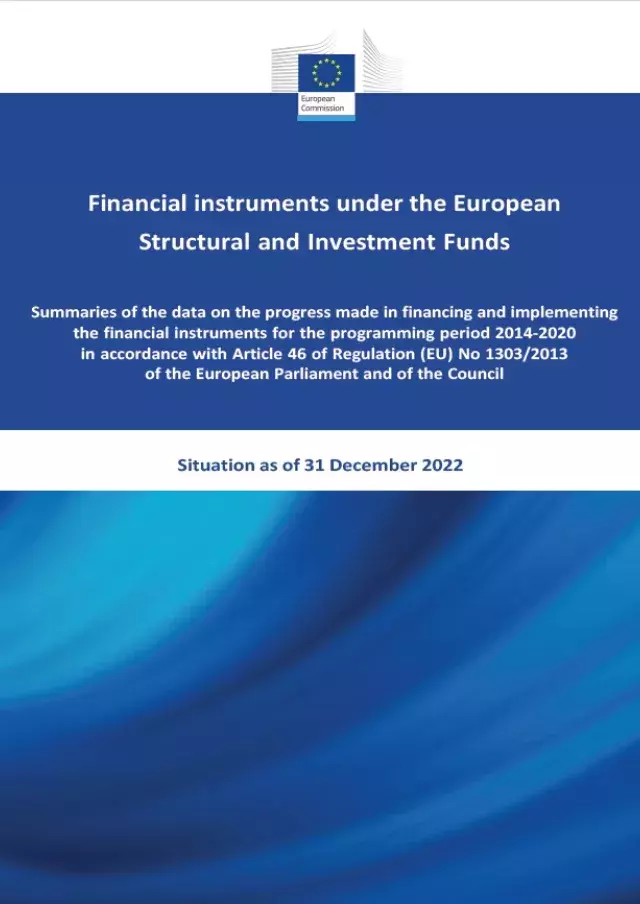 Summaries of the data on the progress made in financial instruments – Situation as at 31 December 2022