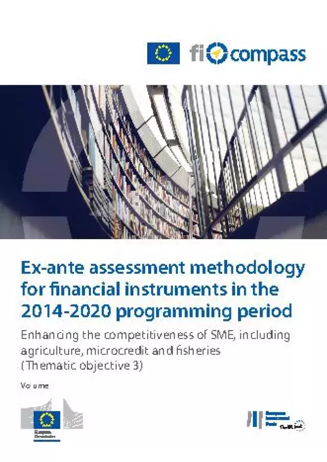 Ex-ante assessment guidance, Vol. III - Enhancing competitiveness of SMEs