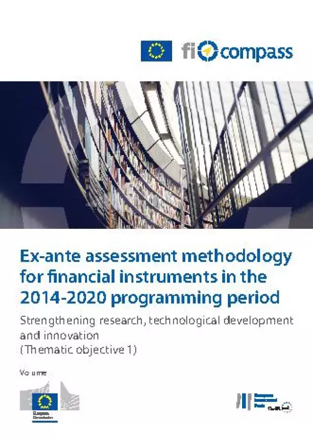 Ex-ante assessment guidance, Vol. II - Strengthening research, technological development and innovation