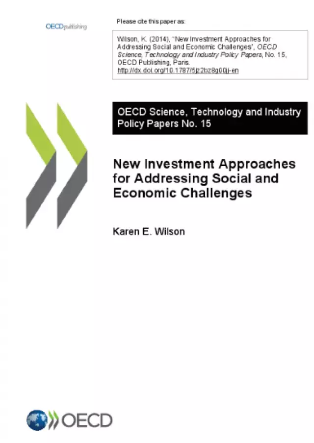 New Investment Approaches for Addressing Social and Economic Challenges