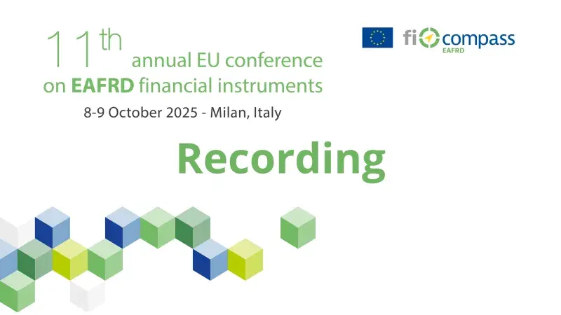 11th annua EU Conference on EAFRD financial instruments – Recording