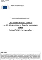 Guidance leverage reporting Guidance leverage reporting