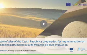 	 State of play of the Czech Republic’s preparation for implementation on financial instruments: results from the ex-ante evaluation